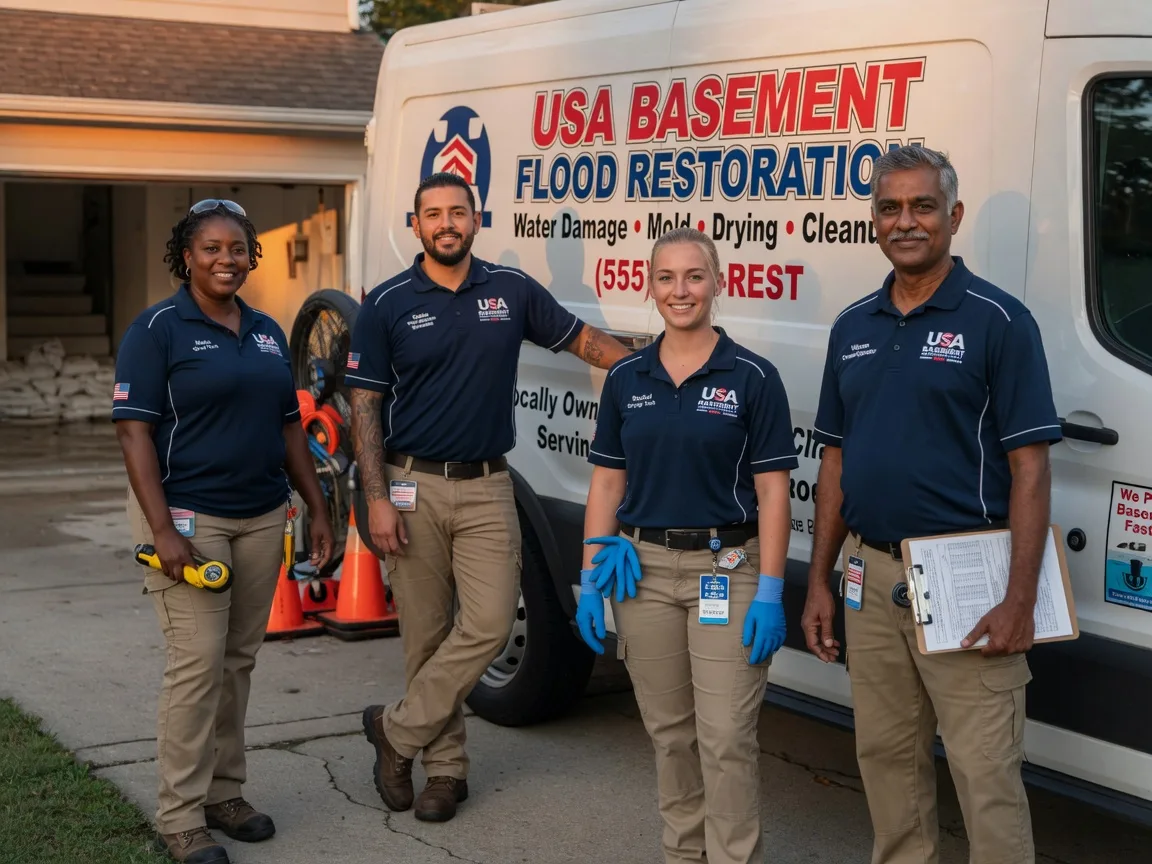 Basement Flood Cleanup company in New Lisbon, WI